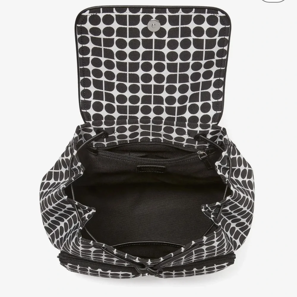 Kate Spade Noel Printed Fabric Backpack SKU 9957129 NWT